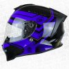 CASCO X SPORTS V151 BRIGTH NEGRO MORADO 1 - ZONABIKER LA 21 1