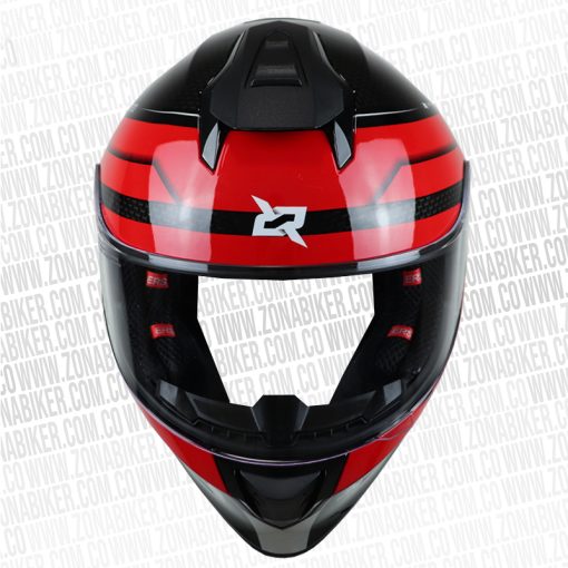 CASCO X SPORTS V151 BRIGTH NEGRO ROJO 3 - ZONABIKER LA 21 5