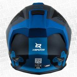 CASCO X SPORTS V151 ELEMENT GRIS AZUL 4 - ZONABIKER LA 21 10