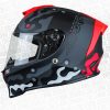 CASCO X SPORTS V151 ELEMENT GRIS ROJO 1 - ZONABIKER LA 21 1