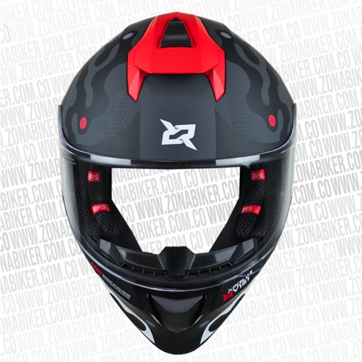 CASCO X SPORTS V151 ELEMENT GRIS ROJO 3 - ZONABIKER LA 21 5