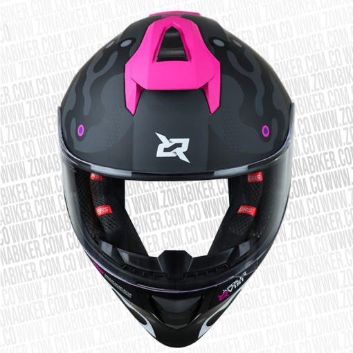 CASCO X SPORTS V151 ELEMENT GRIS ROSADO 3 - ZONABIKER LA 21 5