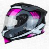 CASCO X SPORTS V151 LEXOT NEGRO ROSADO 1 - ZONABIKER LA 21 1
