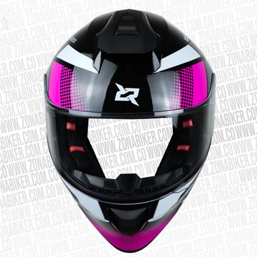 CASCO X SPORTS V151 LEXOT NEGRO ROSADO 3 - ZONABIKER LA 21 5