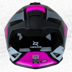 CASCO X SPORTS V151 LEXOT NEGRO ROSADO 4 - ZONABIKER LA 21 10