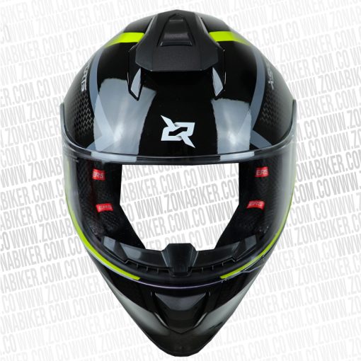CASCO X SPORTS V151 ORGN NEGRO AMARILLO 3 - ZONABIKER LA 21 5
