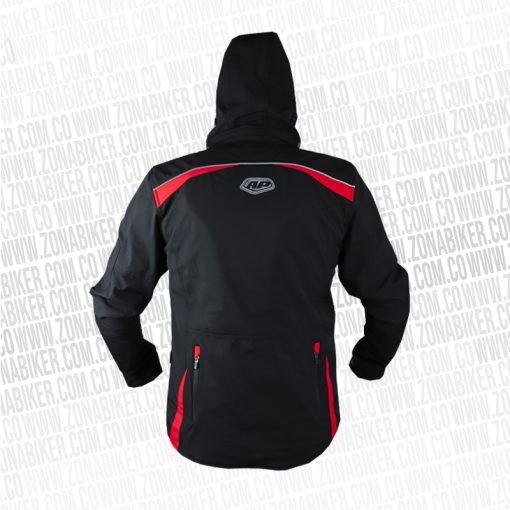 CHAQUETA AP CASUAL NEGRO ROJO 3 - ZONABIKER LA 21 5