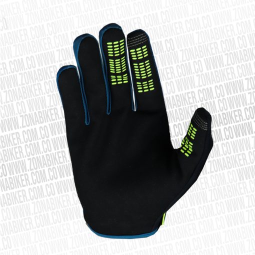 GUANTES FOX RANGER AZUL AMARILLO 2 - ZONABIKER LA 21 4