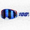 LENTES CROSS 100 ARMEGA AZUL ROJO VISOR IRIDIUM AZUL - ZONABIKER LA 21 1