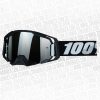 LENTES CROSS 100 ARMEGA NEGRO VISOR PLATEADO - ZONABIKER LA 21 1