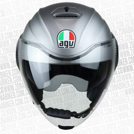 CASCO AGV ORBYT SOLID GRIS 3 - ZONABIKER LA 21 5