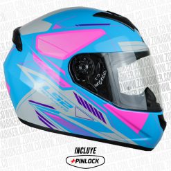 CASCO LS2 352 BETHA AZUL CANDY FUCSIA NEON 2 - ZONABIKER LA 21 8