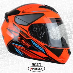 CASCO LS2 352 BETHA NARANJA NEON NEGRO 2 - ZONABIKER LA 21 8