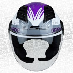 CASCO LS2 562 AIRFLOW RONNIE BLANCO MORADO NEON 3 - ZONABIKER LA 21 9