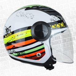 CASCO LS2 562 AIRFLOW RONNIE BLANCO VERDE NEON 2 - ZONABIKER LA 21 8