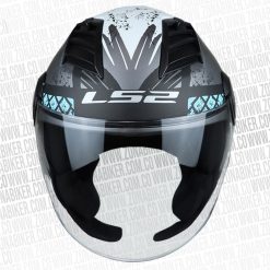 CASCO LS2 562 AIRFLOW RONNIE PLATEADO AZUL 3 - ZONABIKER LA 21 9