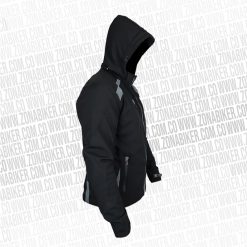 CHAQUETA AP CASUAL PROTEC NEGRO GRIS 2 - ZONABIKER LA 21 7