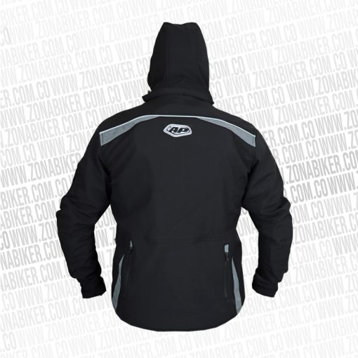 CHAQUETA AP CASUAL PROTEC NEGRO GRIS 3 - ZONABIKER LA 21 5