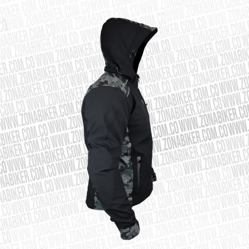 CHAQUETA AP CASUAL PROTEC TACT GRIS ARMY 2 - ZONABIKER LA 21 4