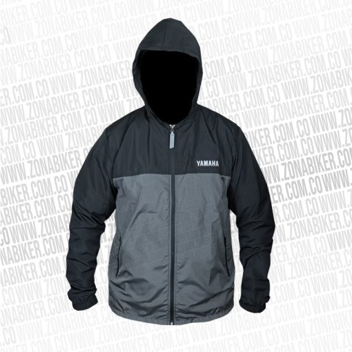 CORTAVIENTO ECO YAMAHA NEGRO GRIS 2 - ZONABIKER LA 21 3