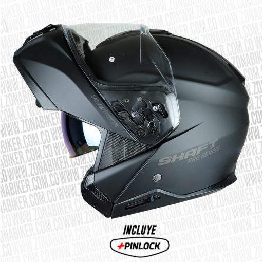 Casco Shaft Pro 4100Dv Solid Negro 1 - ZONABIKER LA 21 3