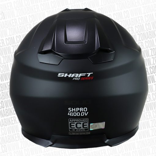 Casco Shaft Pro 4100Dv Solid Negro 4 - ZONABIKER LA 21 6
