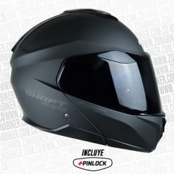 Casco Shaft Pro 4100Dv Solid Negro Visor Smoke 2 - ZONABIKER LA 21 8