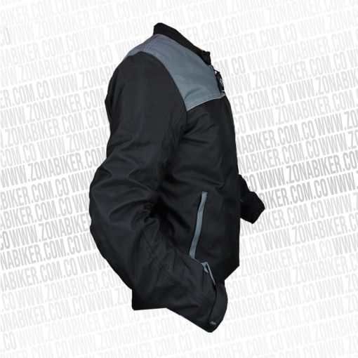 Chaqueta Ap Sharp Negro Gris 2 - ZONABIKER LA 21 4