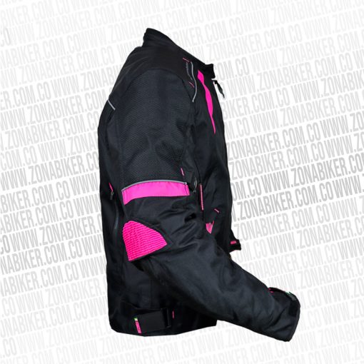 Chaqueta Forza St Maxtec Circuit Negro Fucsia 2 - ZONABIKER LA 21 4