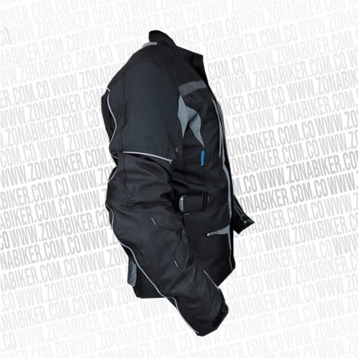 Chaqueta Forza Touring Montmelo Negro Gris 2 - ZONABIKER LA 21 4