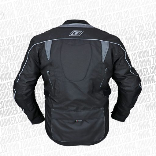 Chaqueta Forza Touring Montmelo Negro Gris 3 - ZONABIKER LA 21 5