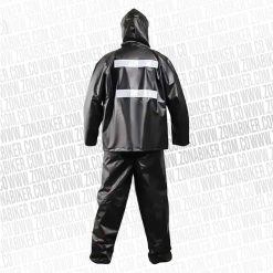 Impermeable Tech 50Rw Pvc Negro 2 - ZONABIKER LA 21 5