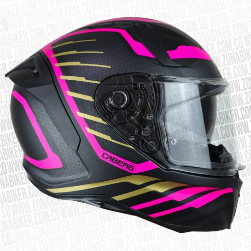 Casco Caberg Avalon Forge Negro Rosado 2 - ZONABIKER LA 21 4