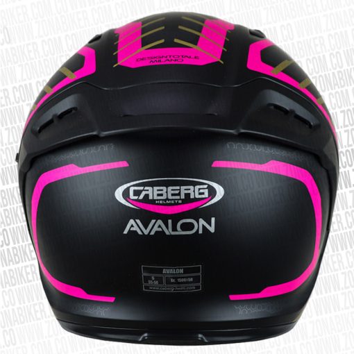 Casco Caberg Avalon Forge Negro Rosado 4 - ZONABIKER LA 21 6