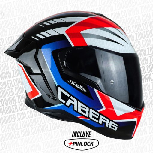 Casco Caberg Drift Evo Mr55 Blanco Rojo Azul 2 - ZONABIKER LA 21 4