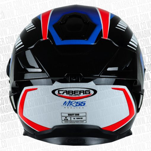 Casco Caberg Drift Evo Mr55 Blanco Rojo Azul 4 - ZONABIKER LA 21 6