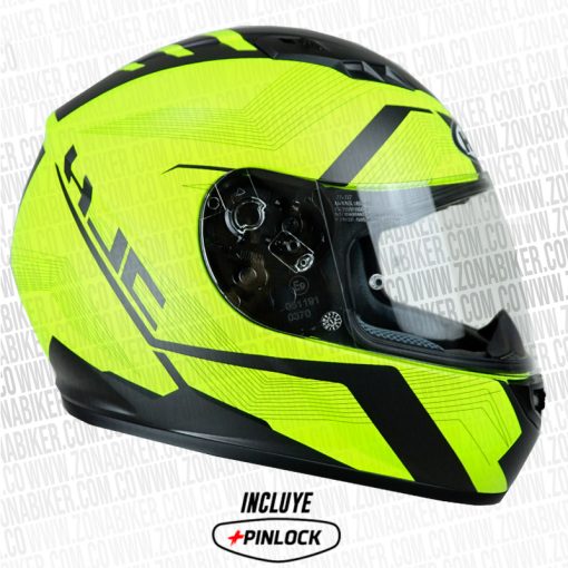 Casco Hjc CS 15 Faren Mc4hsf Verde 2 - ZONABIKER LA 21 4