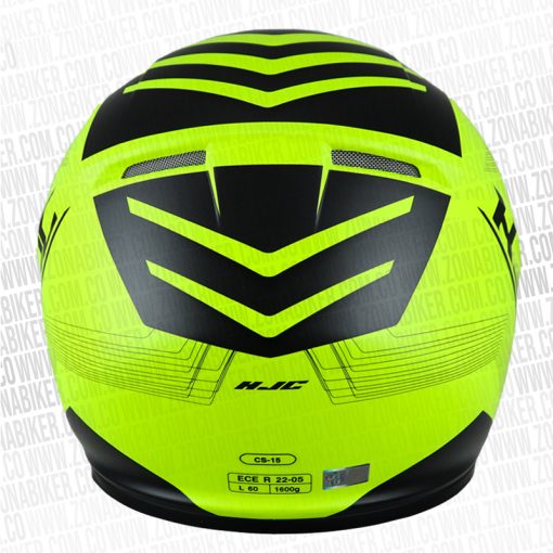 Casco Hjc CS 15 Faren Mc4hsf Verde 4 - ZONABIKER LA 21 6