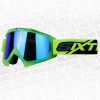 Lentes Cross Shaft 16 Evo Amarillo Neon Visor Iridium Azul - ZONABIKER LA 21 1