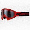 Lentes Cross Shaft 16 Rojo Visor Transparente - ZONABIKER LA 21 1