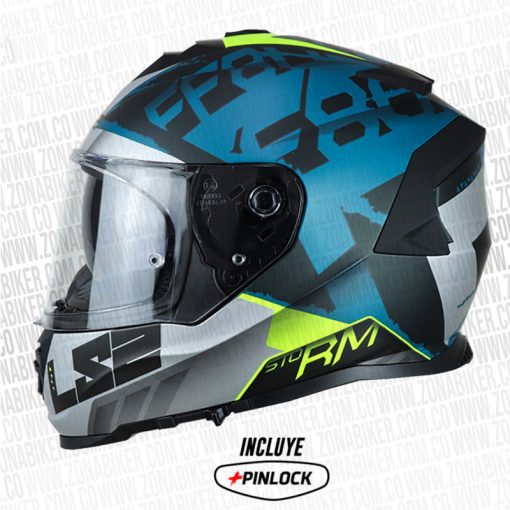 Casco Ls2 800 Storm Sprinter Silver 1 - ZONABIKER LA 21 3