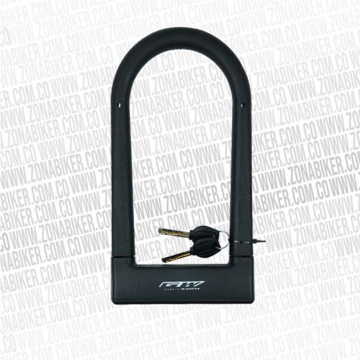 Candado Gw En U Plastico Llave Ty3991 - ZONABIKER LA 21 3