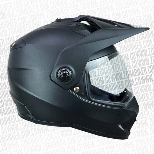 Casco Hjc Ds X1 Solid Plano Negro 2 - ZONABIKER LA 21 4