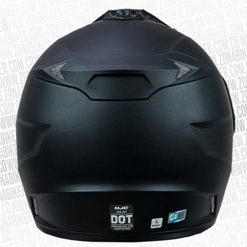 Casco Hjc Ds X1 Solid Plano Negro 4 - ZONABIKER LA 21 6