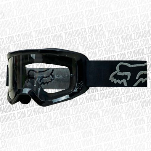 Lentes Cross Fox Main Stray Negro Visor Transparente 11 - ZONABIKER LA 21 3