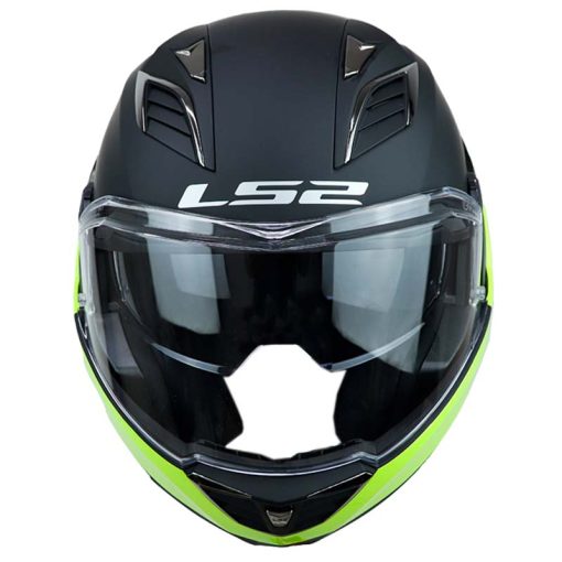 Casco Ls2 900 Valiant Il Hammer Negro Amarillo Neon 3 - ZONABIKER LA 21 5