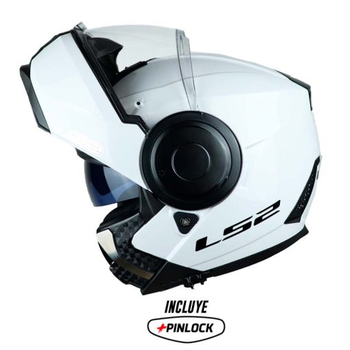 Casco Ls2 902 Scope Solid Blanco 1 - ZONABIKER LA 21 3