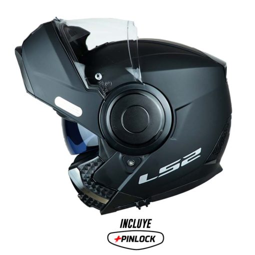 Casco Ls2 902 Scope Solid Negro 1 - ZONABIKER LA 21 3