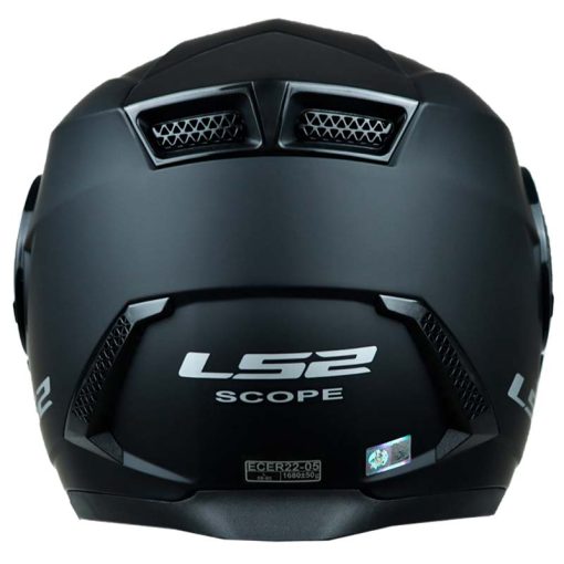 Casco Ls2 902 Scope Solid Negro 4 - ZONABIKER LA 21 6