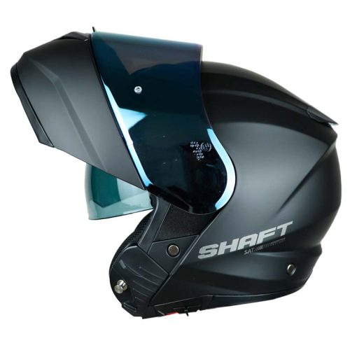 Casco Shaft 3690Dv Solid Negro Visor Iridium 1 - ZONABIKER LA 21 3